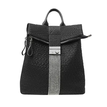 

MIWIND Women Backpack Genuine Leather ather Backpacks Softback Bags Brand Name Bag Casual Backpacks Girls Backpack LSJ142