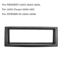 1 Din konsola do 2005 + Citroen C5 Stereo tuning samochodu Radio Panel ramka Bezel instalacja montażowa montaż zestawu montażowego