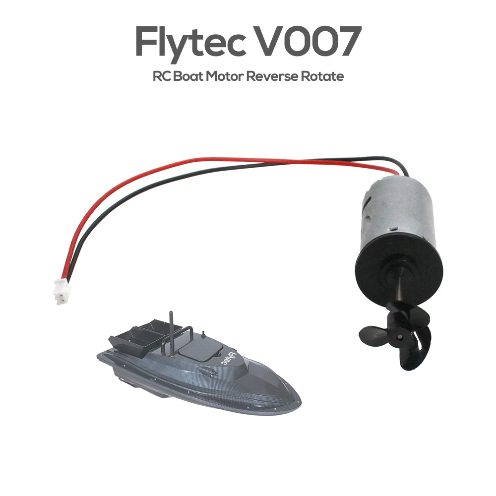 Flytec V007 RC Perahu Motor CW CCW 