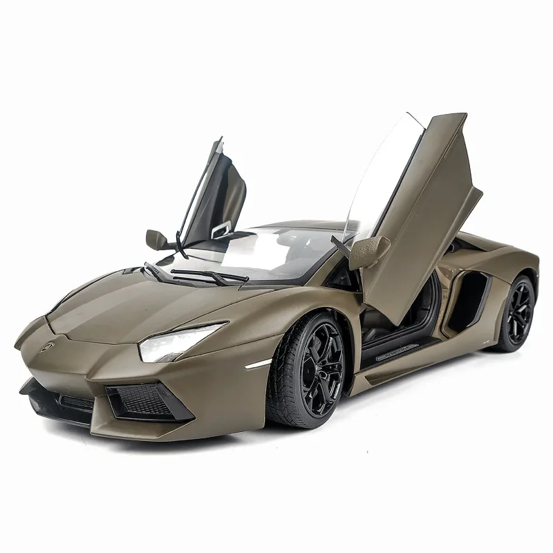 Welly 1:18 Lamborghini LP700 4 модель автомобиля из оранжевого сплава Моделирование Украшение