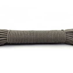 Durable 3mm Parachute Cord Rope for Outdoor Survival and Crafting (GRAY)
