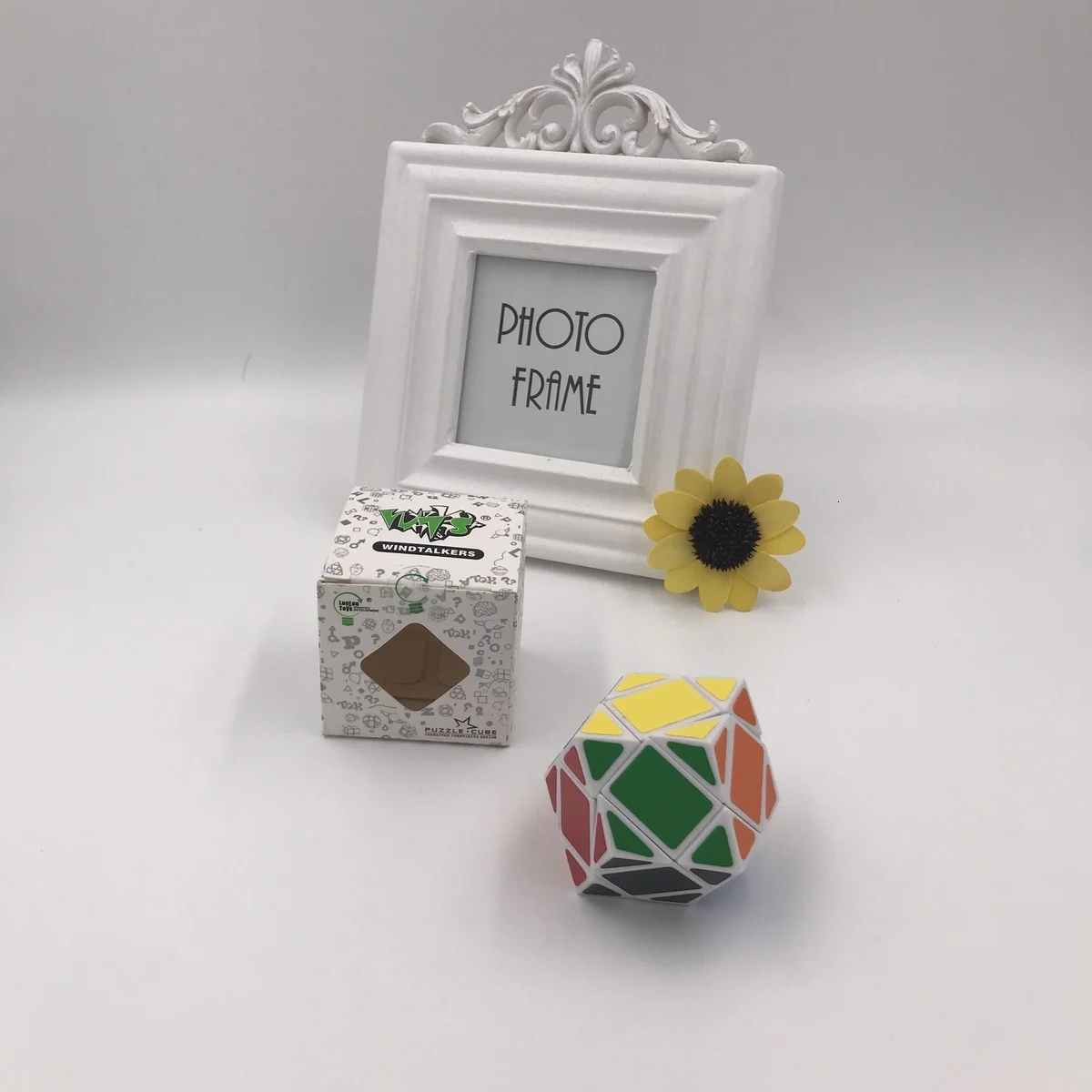 MF Lanlan 3rd-Order Figed алмаз Magic Cube формы 6-Axis 12-гранное движения Cubo Magico головоломки надувные игрушки