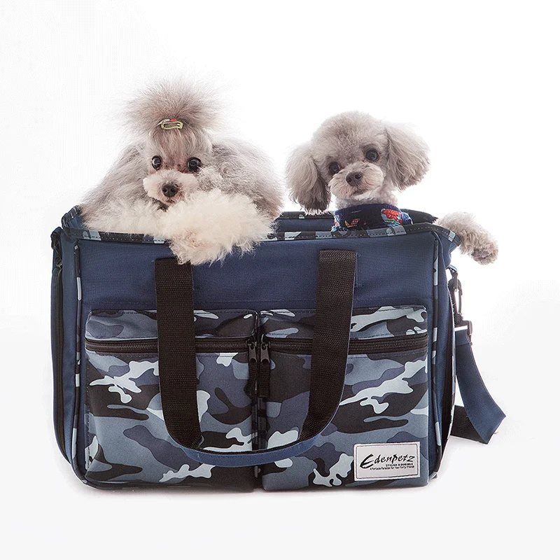 Pet Cat Dog Carrier Bags Load 7KG Airline Approved Transport Camouflage Soft Comfort Hidden Handbag