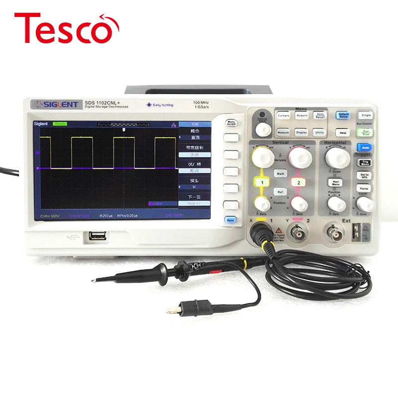 

Digital Oscilloscope SIGLENT SDS1102CNL 100MHz 2CH USB Device
