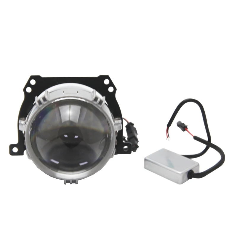 

2 PCS RHD LHD 2.5 Inch Bi LED Projector Headlight Car Lens lenticulars Headlights for Bmw f30, e60, e90, e39, e36 Angel Eyes