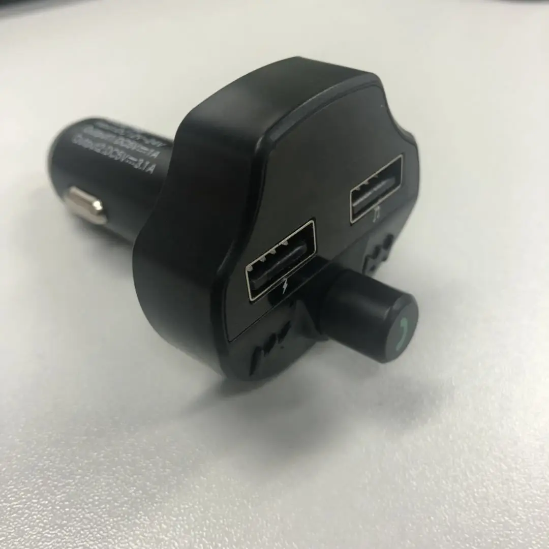 Автомобильный Mp3 плеер Fm передатчик Bluetooth гарнитура для автомобиля 12 V-24 V для быстрой зарядки с usb-портом, Зарядное устройство автомобильный Fm передатчик Радио Fm аудио автомобиля