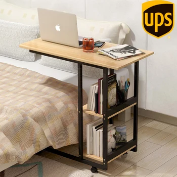 

UPS Free Shipping Simple Lazy Laptop Bed Movable Desk Student Dormintrory Table Bedroom Removable Bedside Table Computer Table