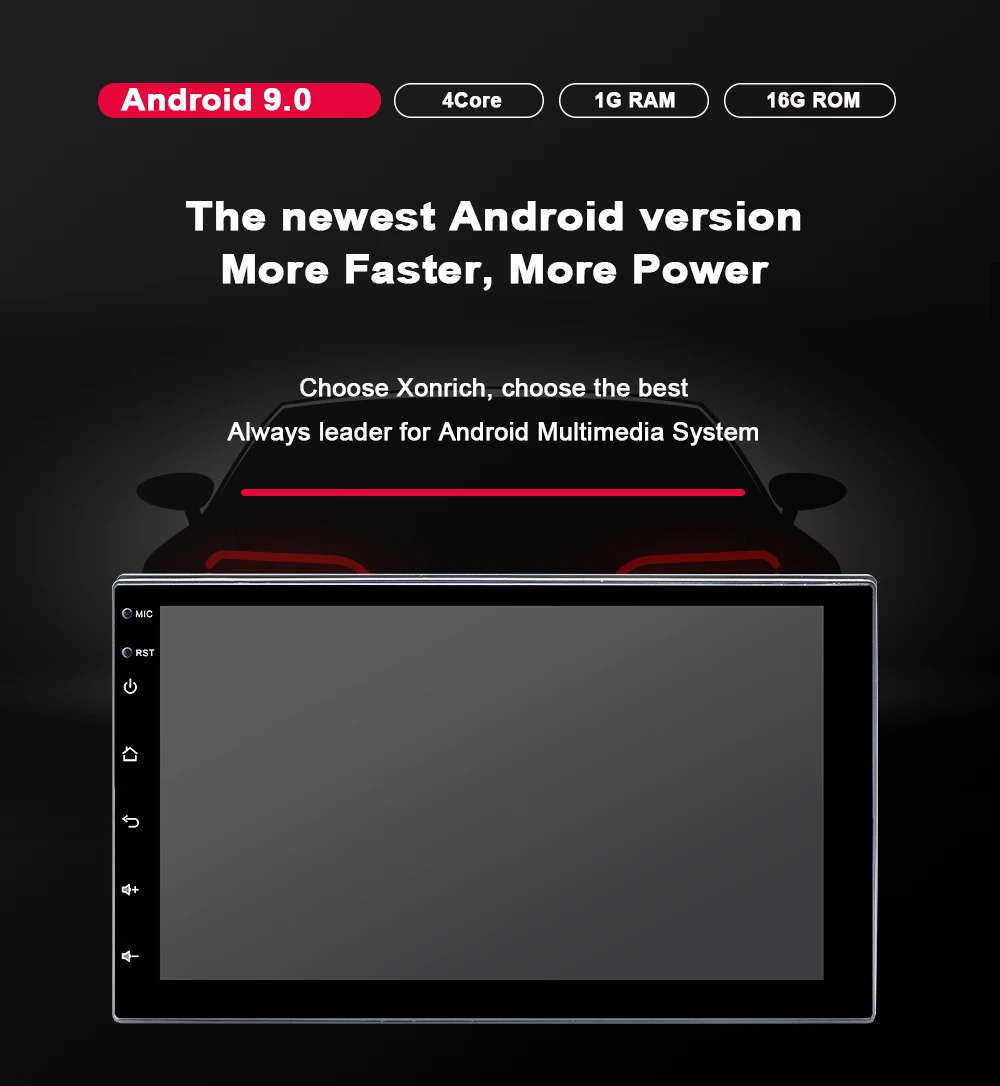 2G ram Авторадио 2 Din Android 9,0 Автомобильный gps навигатор Универсальный мультимедиа без DVD плеер стерео аудио головное устройство для nissan WIfi