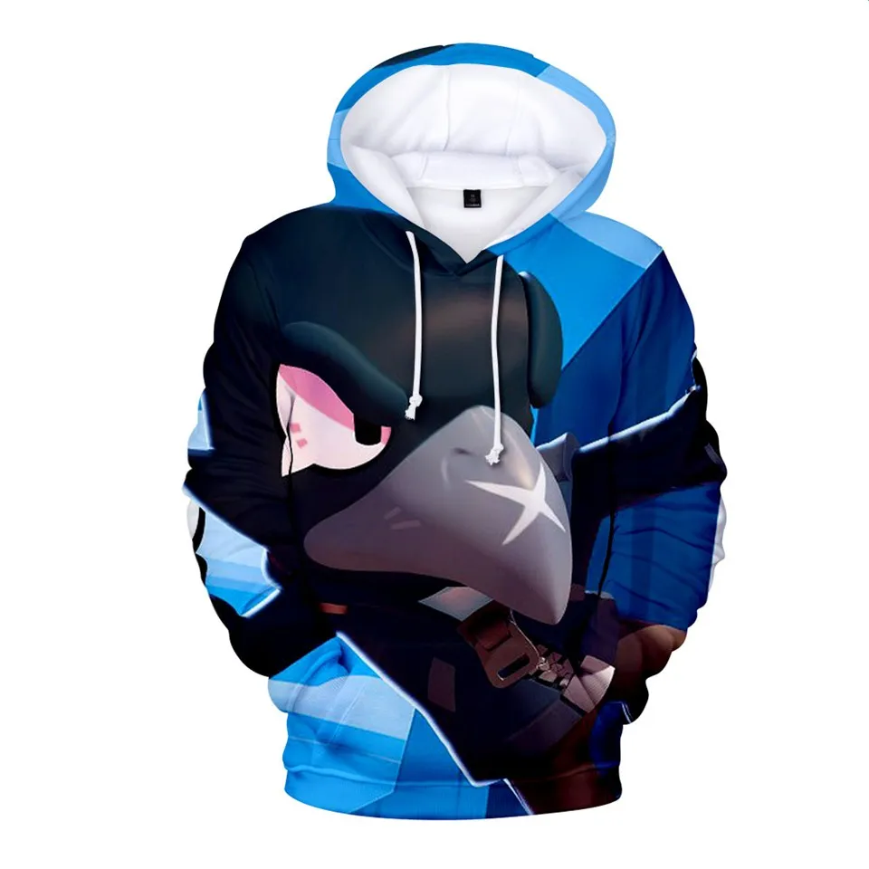  3 To 13 Years Kids Hoodies Shooting Game 3D Printed Hoodie Sweatshirt Boys Girls Casual Long Sleeve