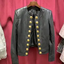 Весна осень модное винтажное Женское пальто для подиума модная женская куртка на пуговицах