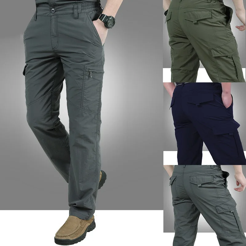 men's outdoor quick dry cargo pant
