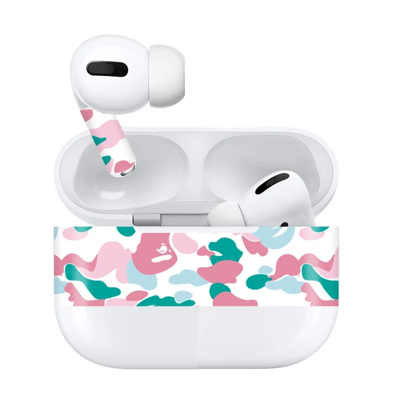 6 Для Apple Airpods Pro, наклейка на наушники, накладка на наушники, декоративная наклейка на чехол, защитная пленка на наушники, наклейка на кожу - Цвет: 6