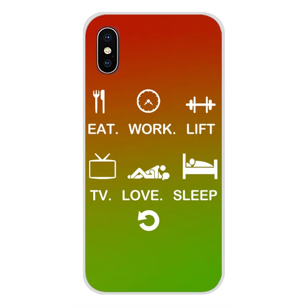 Прозрачный, мягкий чехол "," Eat Sleep Vape Вдыхание цитаты для samsung Galaxy S3 S4 S5 мини S6 S7 край S8 S9 S10 Lite Plus Note 4 5 8 9 - Цвет: images 6