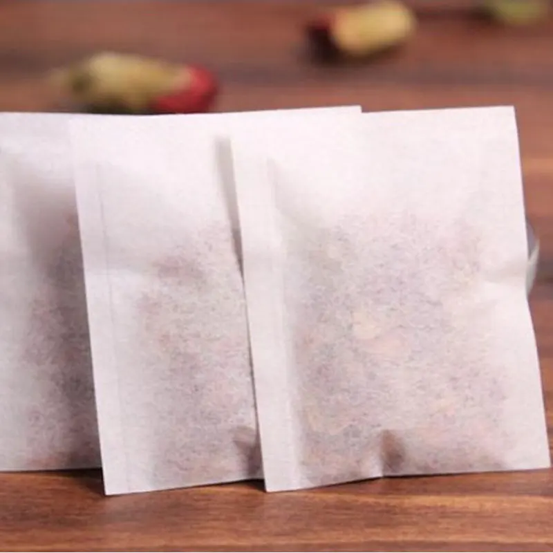 Details about   200X Empty Tea Bag Heat Sealing Filter Paper Clean Loose Bags String TeabaC Dn