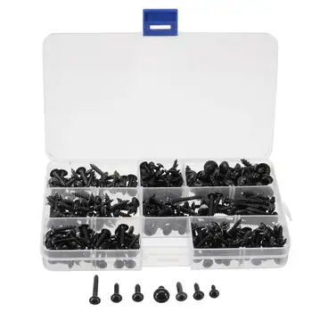 

304PCS Round Pan Head Tapping Screws Set Mini Screw laptop computer Screw kit