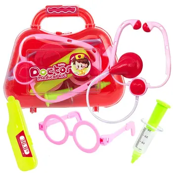 

Bright Color Children Kids Cosplay Doctor Toys Set Funny Educational Simulation Medicine Suit Best Gifts