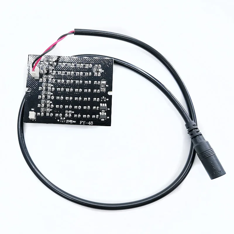 Невидимый осветитель 12V 48LED ИК 940nm Ночное видение инфракрасный Illuminatoring доска для видеонаблюдения 940nm IR Камера
