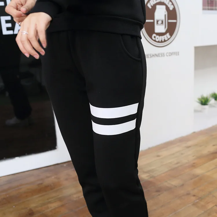 Autumn Cotton Family Matching Tracksuits Mother And Son Letter Printing Family Lovers Long Sleeve Round Neck Sport Suits