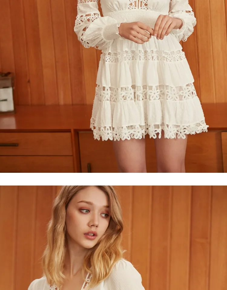 EASYSMALL, женское летнее платье, модное, сексуальное, высокого класса, Vestidos, вечерние, повседневные, кружевные, с высокой талией, с длинным рукавом, с v-образным вырезом, платья