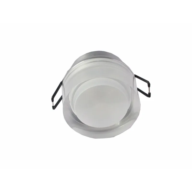 1W LED Acrylic Downlight Round Crystal led Ceiling Lamp Home Hallway Decorative Lighting Round