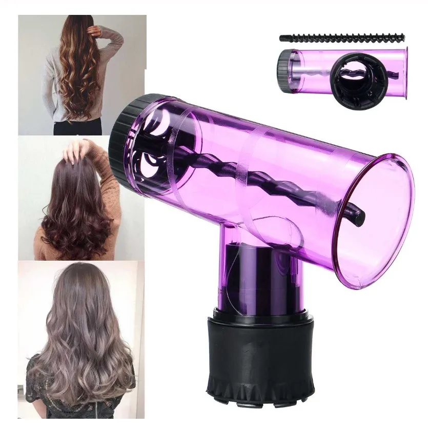 Hair Diffuser Salon Magic Roller Drying Cap Blow Dryer Wind Curl Cover Curler Styling Tools | Красота и здоровье