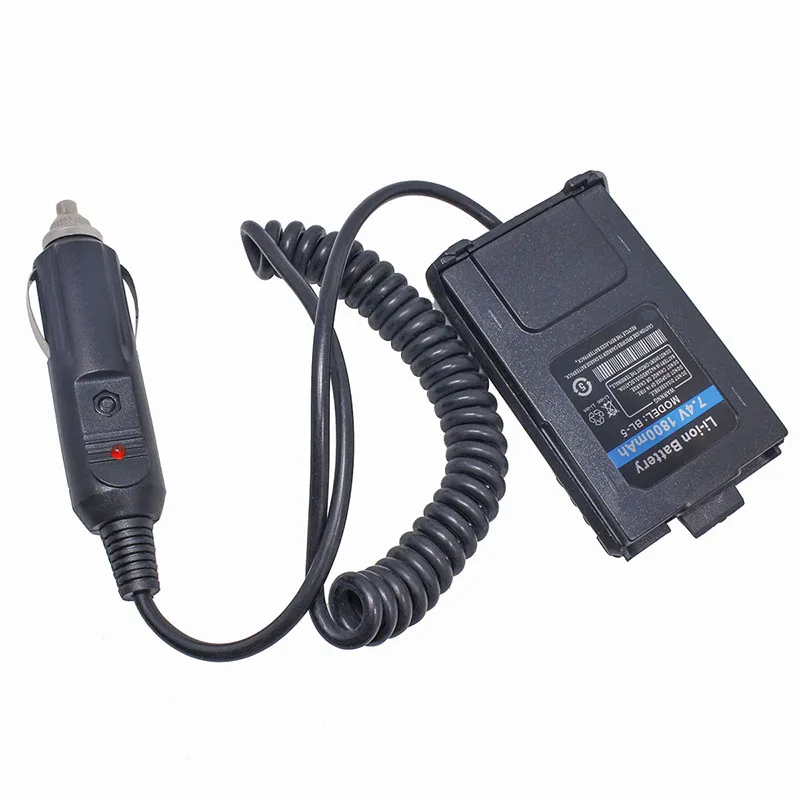 Зарядное устройство Baofeng для автомобиля Eliminator 12 В раций BAOFENG серии UV 5R 1 2 1|Запчасти