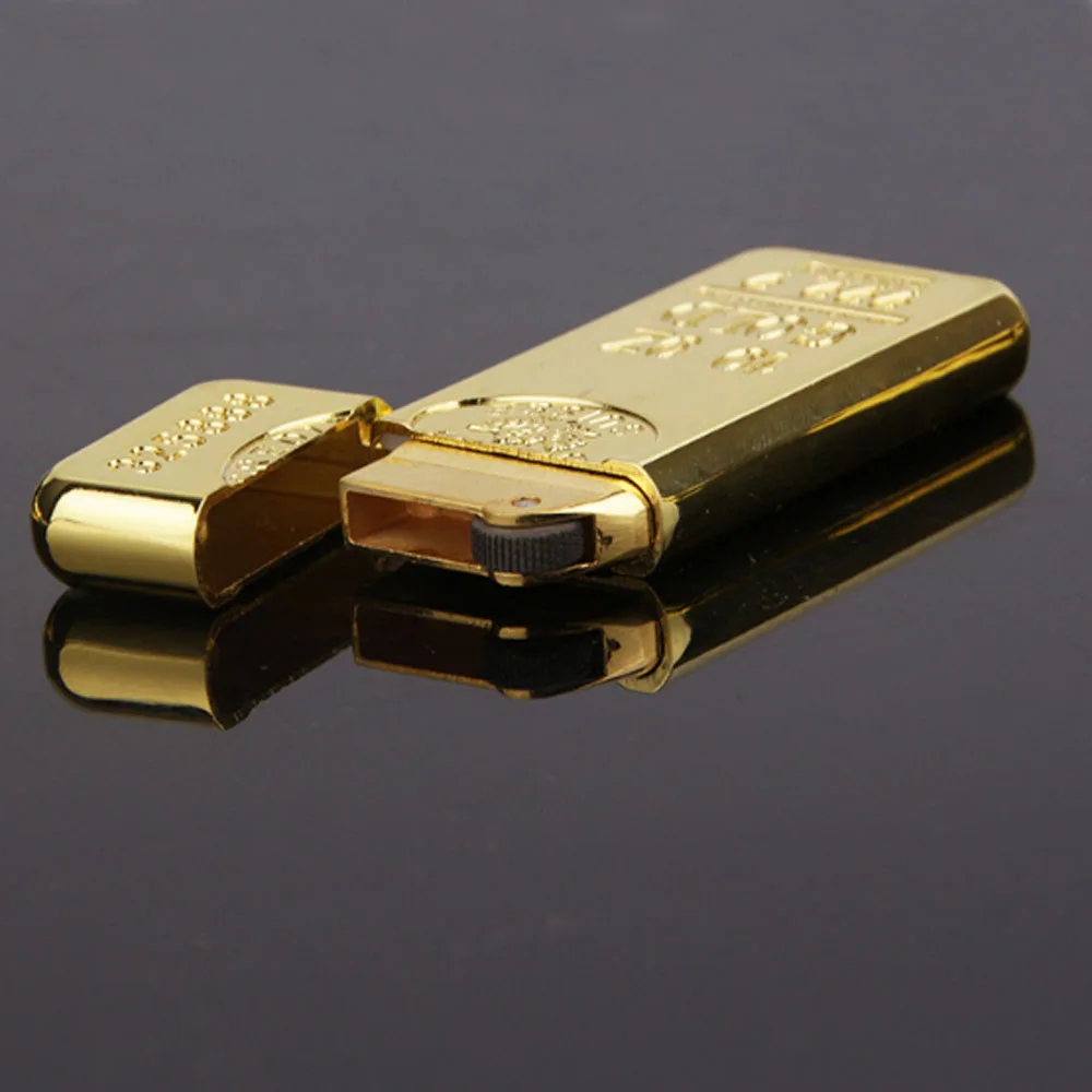Зажигалка 200 шт, золотая зажигалка