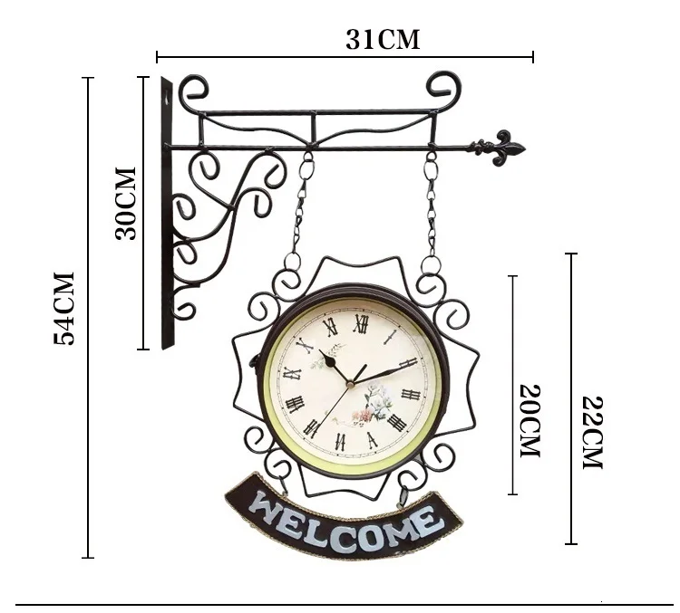 Современный Klokken Wandklokken потертый шик домашний декор Horloge Murale Grande Tail De Klok Pared Reloj Saat Duvar Saati настенные часы