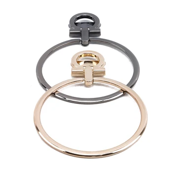 

Fashion Retro Metal Frame Small Bag Handle Clutch Arc Handbag Handle for DIY Bag Accessories