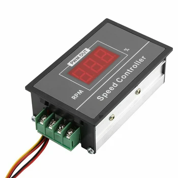 

New DC 12/24/36/48V PWM Motor Speed Controller Digital Display Regulator Switch Motor Speed Pinpoint Regulator Controller