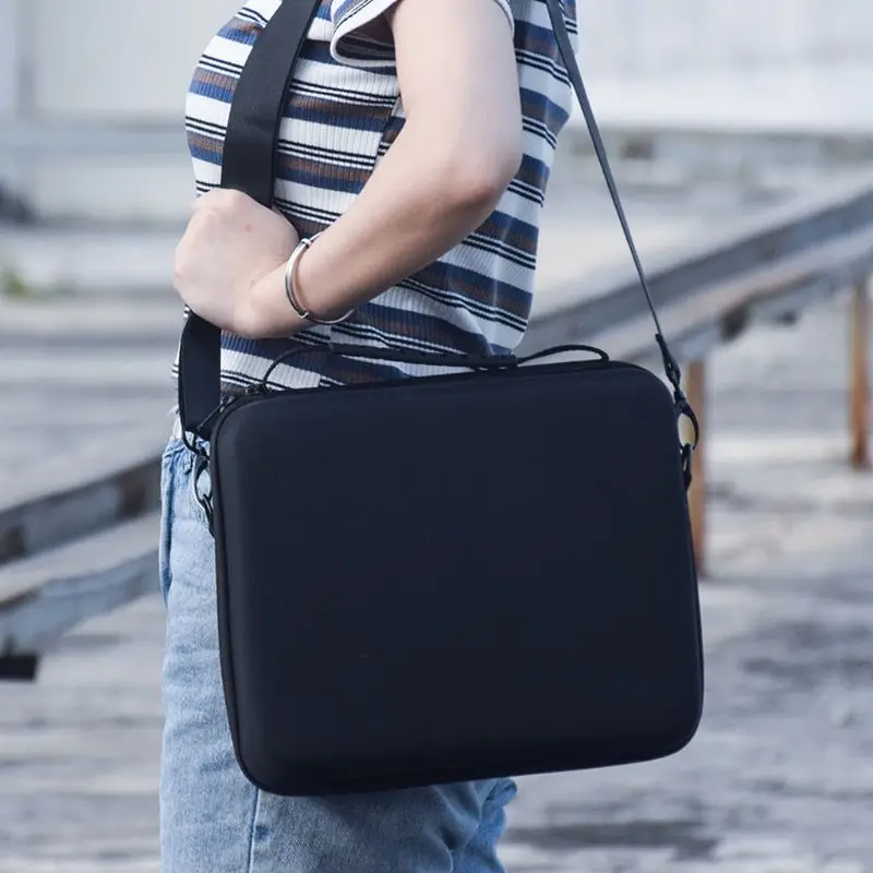 Buy Nylon/PU Carry Case Storage Shoulder Bag with Remote Lanyard for DJI Mavic Mini