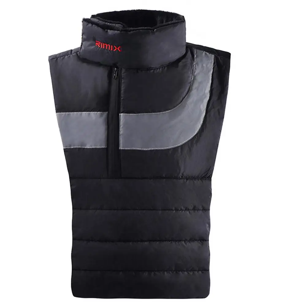 Motorcycle Reflective Bib Vest Outdoor Sports Warmth Windproof Collar Lengthened Neck Warmer Neck Guard Chest Guard