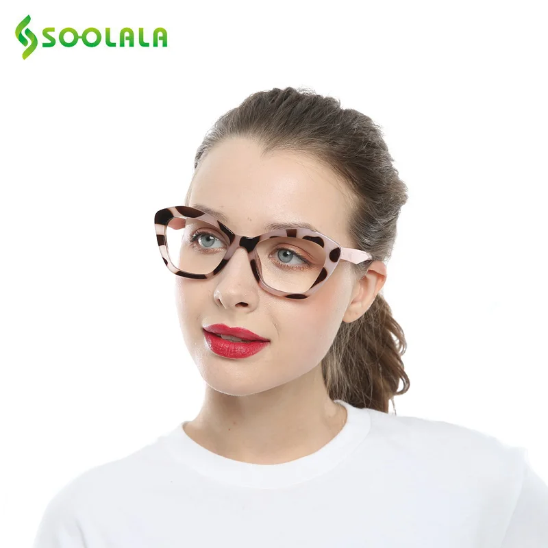Очки для коррекции зрения SOOLALA кошачий глаз женские оптические аксессуары в