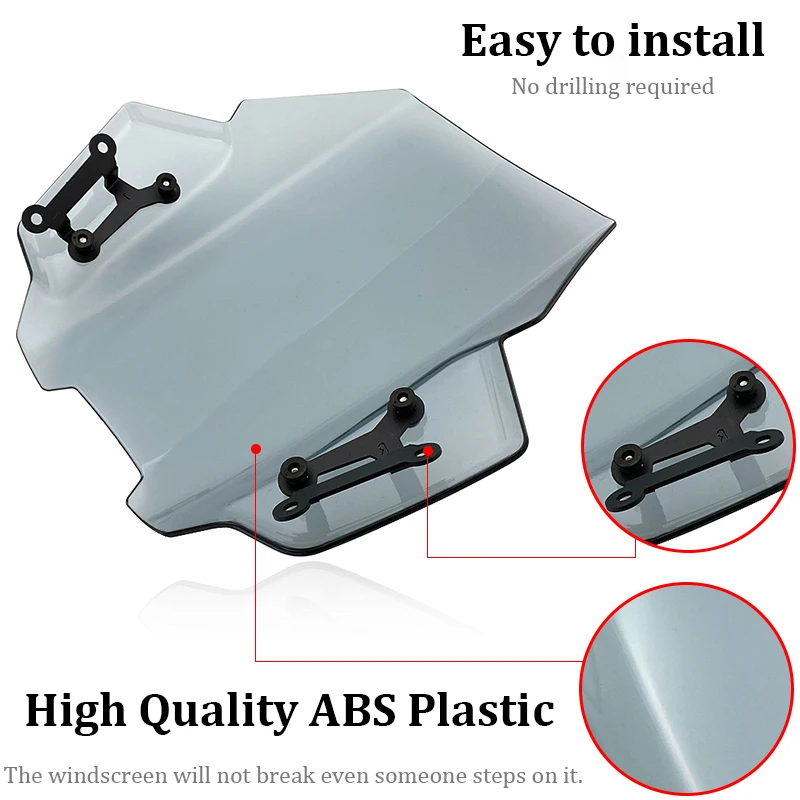 Motorcycle Touring Windshield WindScreen Front Screen For Suzuki Katana 1000 GSX-S1000 GSXS 1000S 2019 2020 Wind Deflector Moto (8)