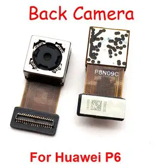 Для huawei Honor 8 9 10 6X 7X mate 9 10 20 P20 Lite P6 P7 P9 P10 Plus задняя Задняя Основная задняя камера Модуль гибкий кабель - Цвет: P6