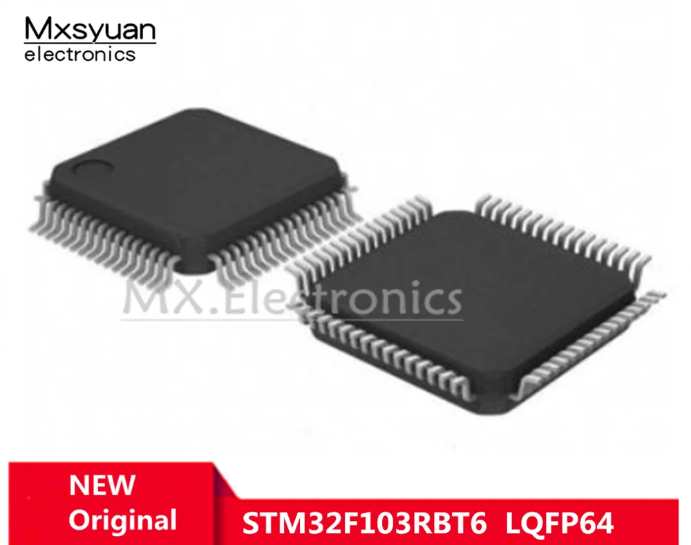 10 шт./лот STM32F103RBT6 STM32F103RB STM32F103 LQFP-64
