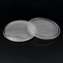 2 шт диаметр 50 мм светодиодный подземный свет аксессуар COB астигматический шарик поверхности линзы ПММА PMMA пластиковая крышка 95% пропускания