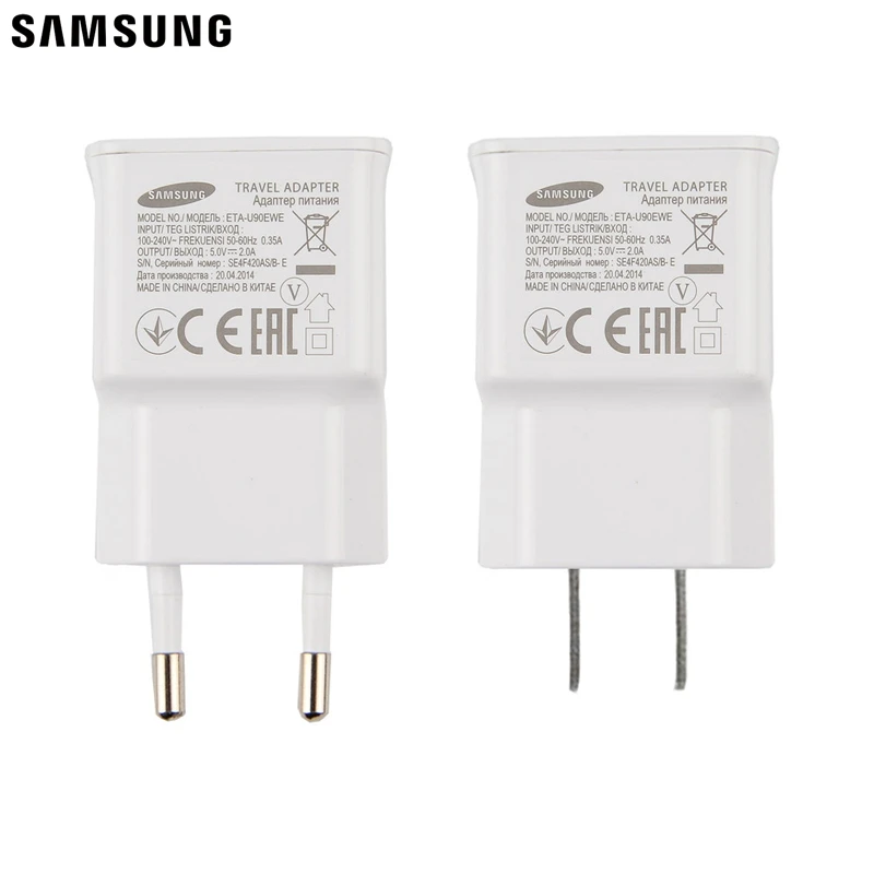 Samsung настенное зарядное устройство USB для путешествий зарядный кабель для Galaxy S4 мини S5 I9500 S3 I9300 Note 3 Note 4 S7 S6 Примечание 5 J7 A720