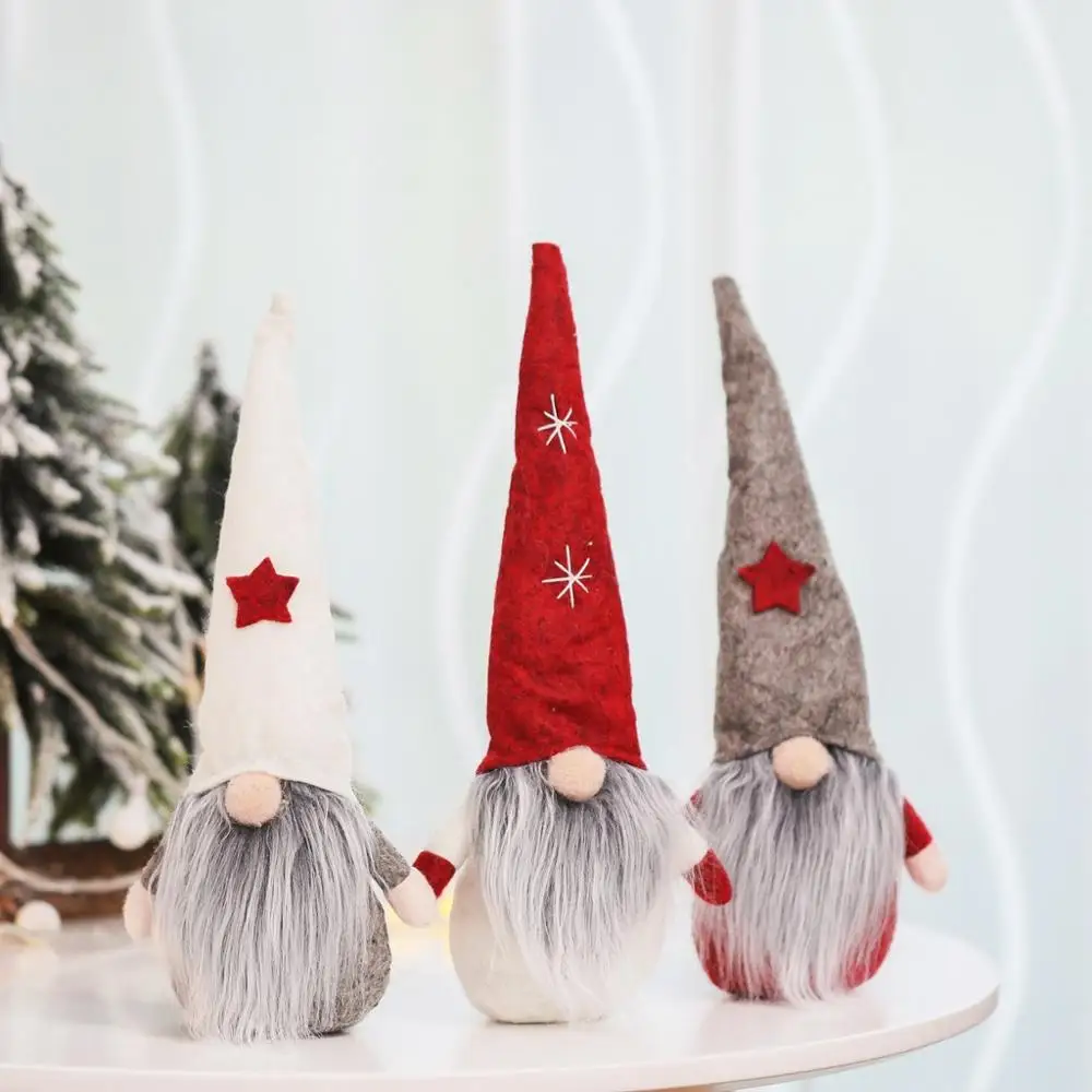 Рождественские игрушки куклы Санта Клаус Снеговик Лось Рождественская елка