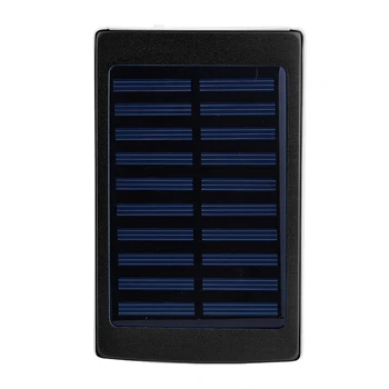 

DIY Solar Power Bank Charger Box 5*18650 Powerbank Case 20000mah Dual USB Port with LED Lighting for Moblie Phone Power Bank