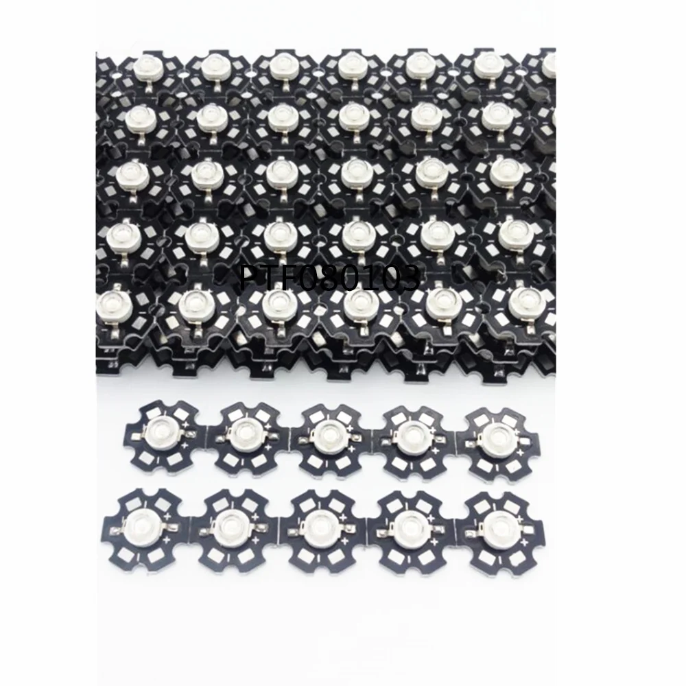 High Power Blue and Royal Blue LED Emitter with 20mm Star PCB