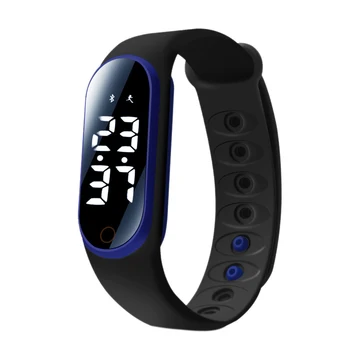 

Smart Bracelet Upgraded Mobile Phone Call Information Reminder Bluetooth Camera Sleep Monitoring Bluetooth Smart Watch -Black
