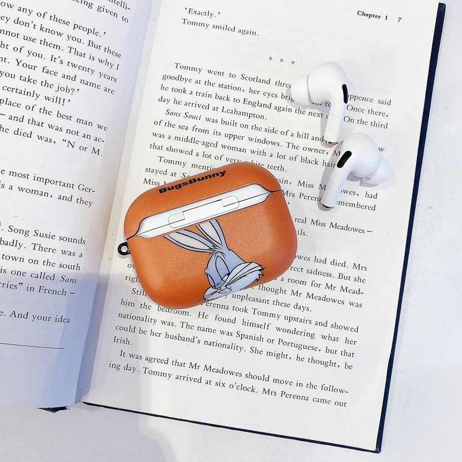 Модный чехол с ярлыком Bugs bunny для Airpods Pro, беспроводной чехол с Bluetooth для apple airpod Pro 3, силиконовый чехол, чехол для Air Pods