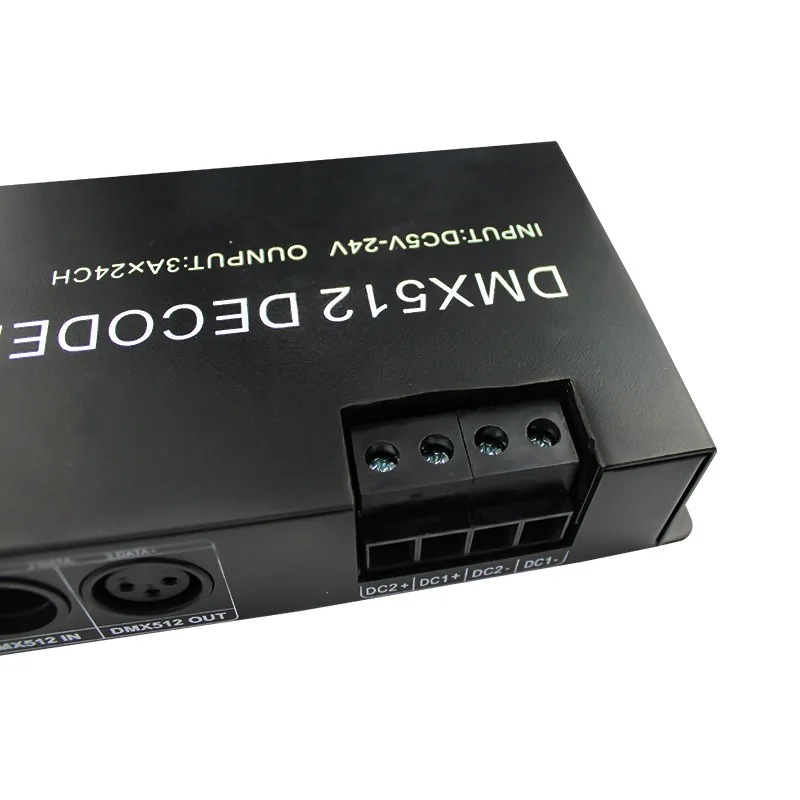 AAAE Top-24 канальный Dmx декодер Dmx512 декодер постоянного напряжения 24 Ch Cv Pwm 3A X 24 Channel