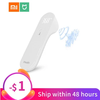 

Xiaomi iHealth Xiaomi Thermometer Non Contact Accurate Digital Infrared Body Fever Temperature Measurement With LED Display