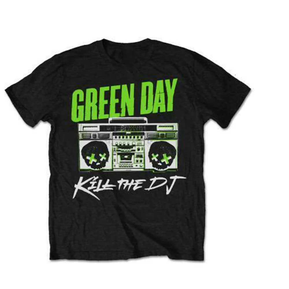 Official Green Day Kill The DJ Unisex T-Shirt American Idiot Warning Insomniac 