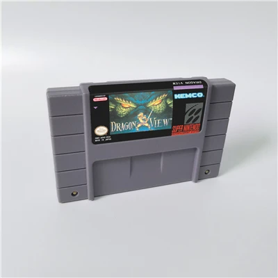 Dragon View Dragon Quest I& II или Dragon Quest III V VI Dragon View-RPG игровая карта Американская версия аккумуляторная батарея на английском языке - Цвет: Dragon View