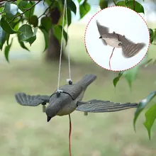 Репеллент птица PE чучело вредителей Урожай от охоты охотничья приманка Птица Приманка Декор Двор Сад мотор-управляемый креативный на открытом воздухе