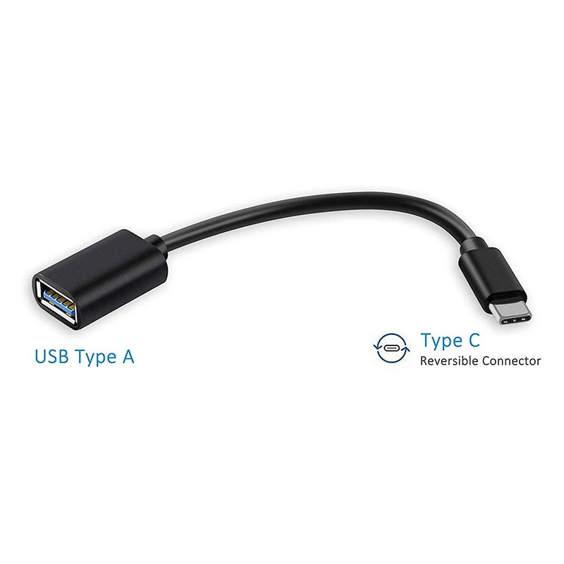 Type C OTG Adapter Cable to USB 2.0 For Samsung S9 S10 Huawei P30 Xiaomi Mi 9 Android MacBook Mouse Tablet PC|Кабели для мобильных