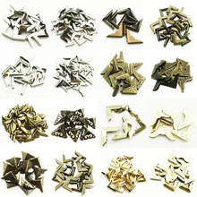 Смешанные стили ретро металлические золотые и серебряные бронзовые самодельные книги для скрапбукинга альбомов меню Защитные уголки для фотоальбома WD0267 Смешанные стили ретро металлические золотые и серебряные бронзовые самодельные книги для скрапбукинга альбомов меню Защитные уголки для фотоальбома WD0267